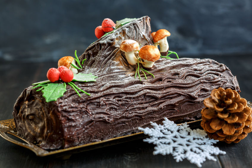 Decorazioni Tronchetto Di Natale.Pasticceria Steb By Step Tronchetto Di Natale