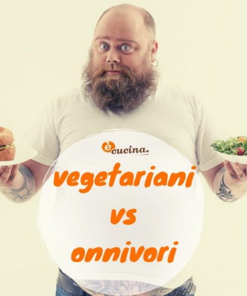 vegetariani vs onnivori