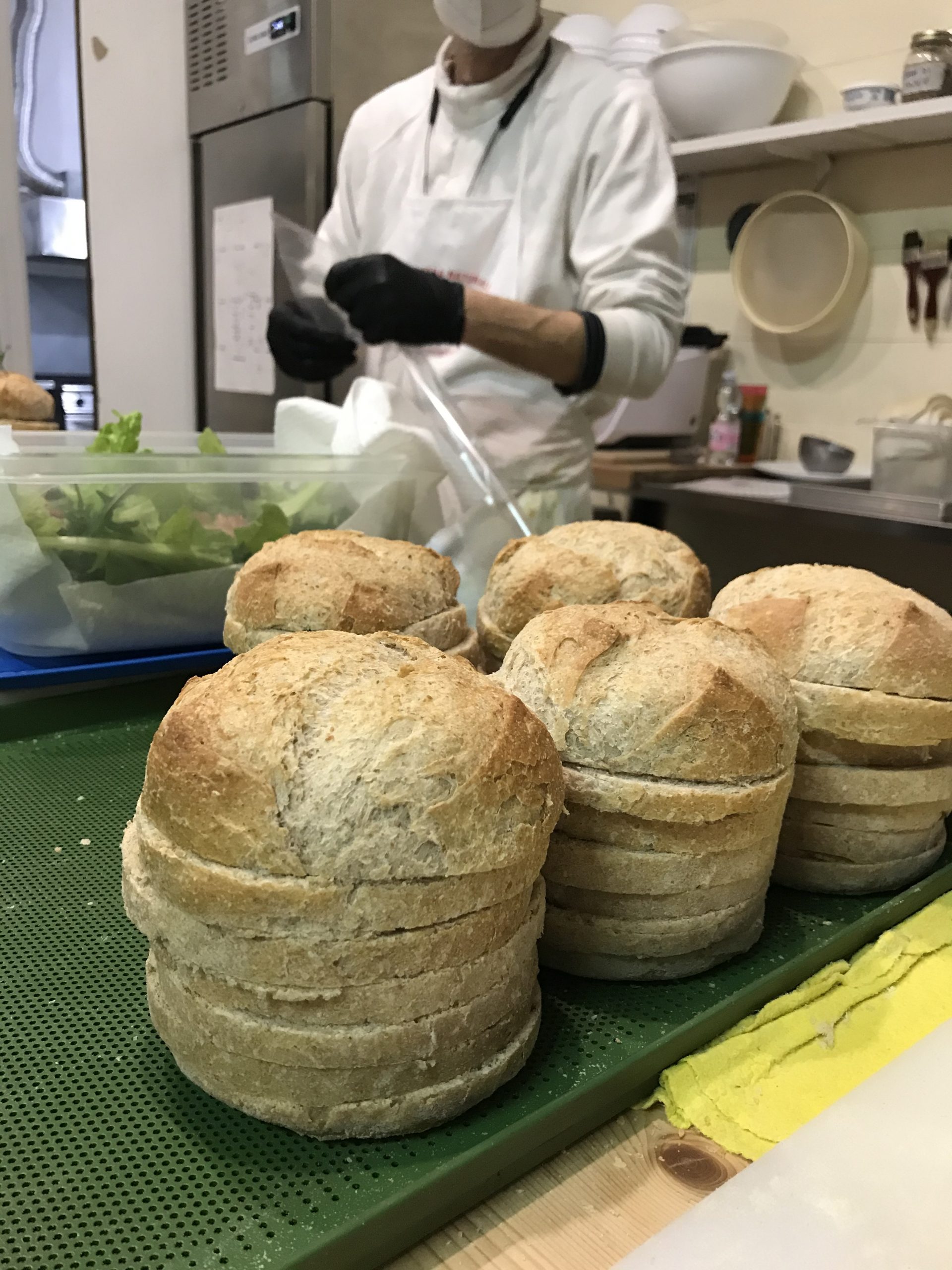 Panettone gastronomico step by step