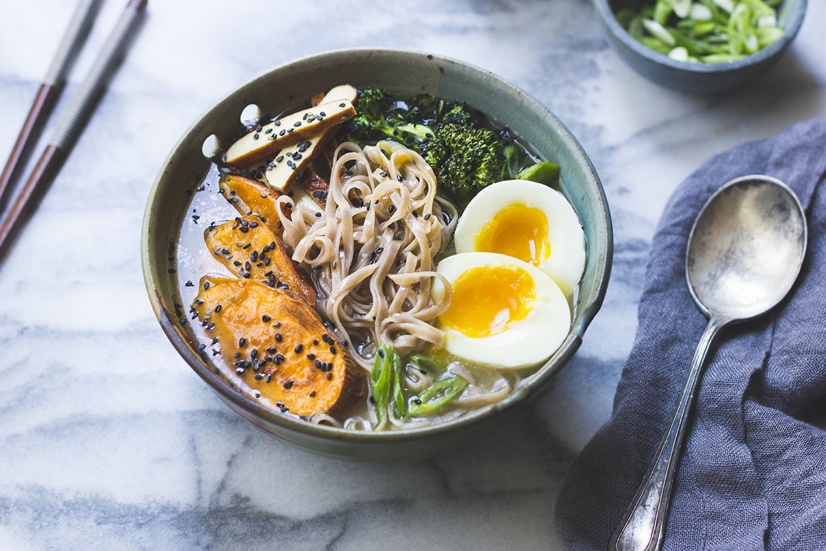 Ramen vegetariano E' Cucina